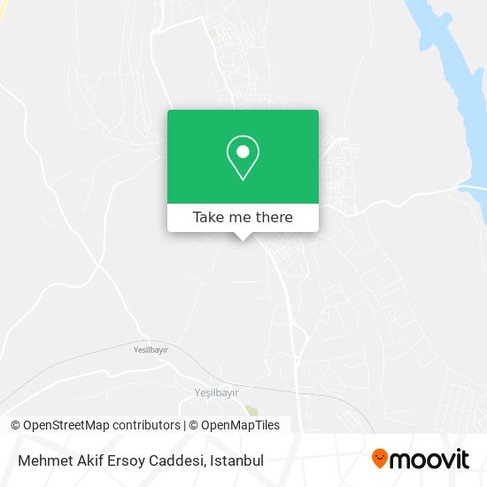 Mehmet Akif Ersoy Caddesi map