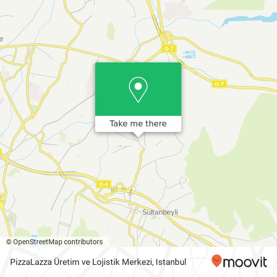 PizzaLazza Üretim ve Lojistik Merkezi map