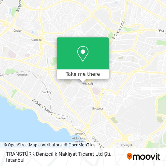 TRANSTÜRK Denizcilik Nakliyat Ticaret Ltd Şti map