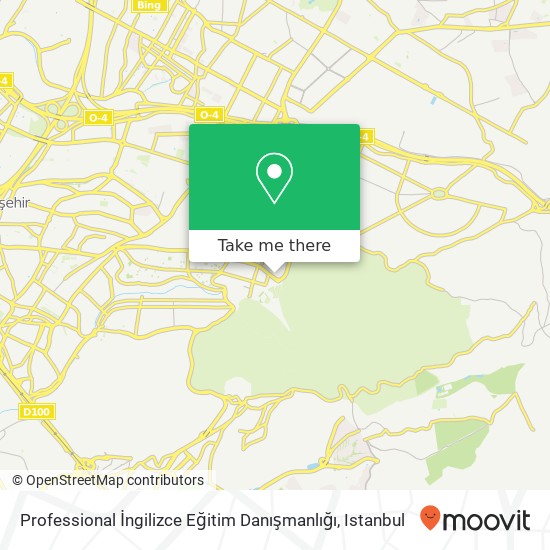 Professional İngilizce Eğitim Danışmanlığı map