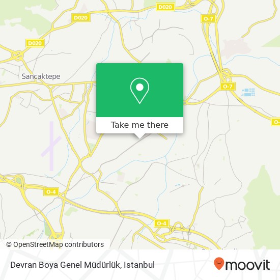 Devran Boya Genel Müdürlük map