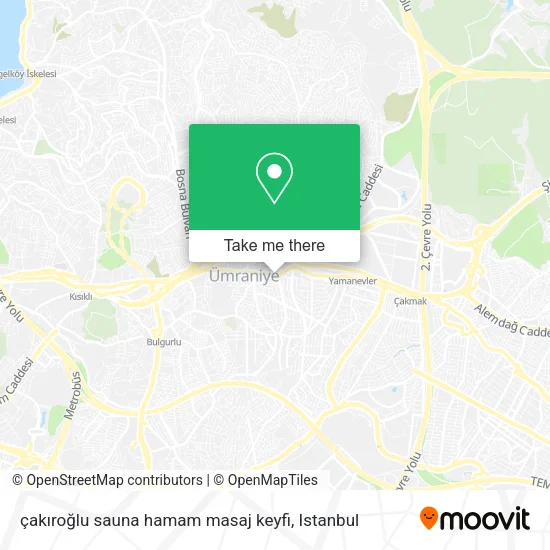 çakıroğlu sauna hamam masaj keyfi map