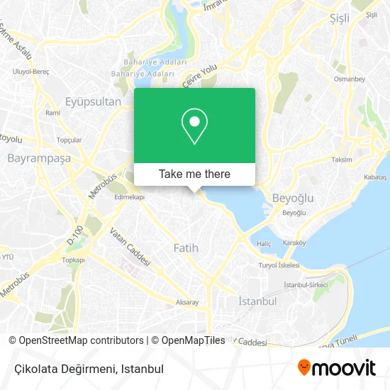 Çikolata Değirmeni map