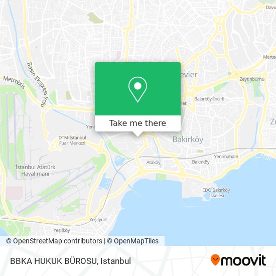 BBKA HUKUK BÜROSU map