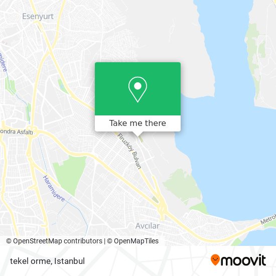 tekel orme map