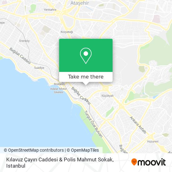 Kılavuz Çayırı Caddesi & Polis Mahmut Sokak map