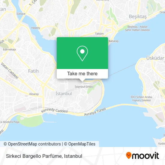 Sirkeci Bargello Parfüme map