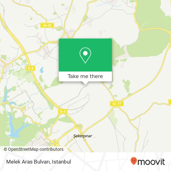 Melek Aras Bulvarı map