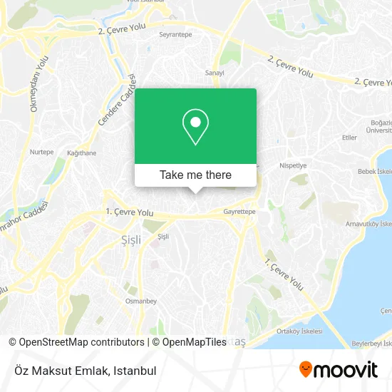 Öz Maksut Emlak map