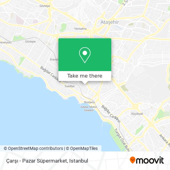Çarşı - Pazar Süpermarket map