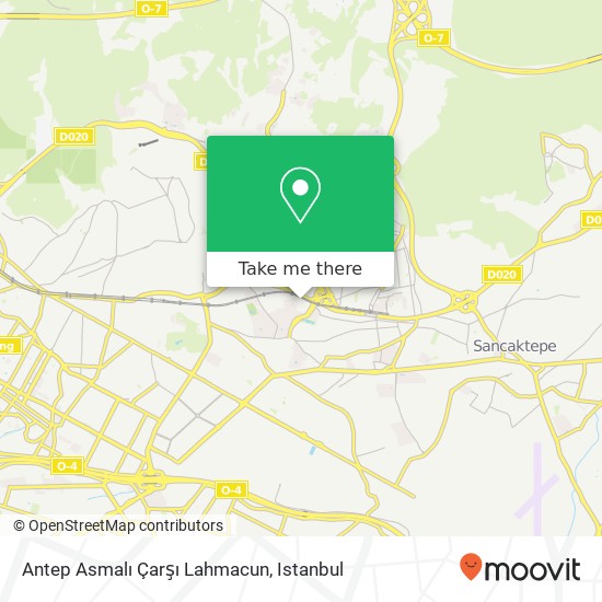 Antep Asmalı Çarşı Lahmacun map