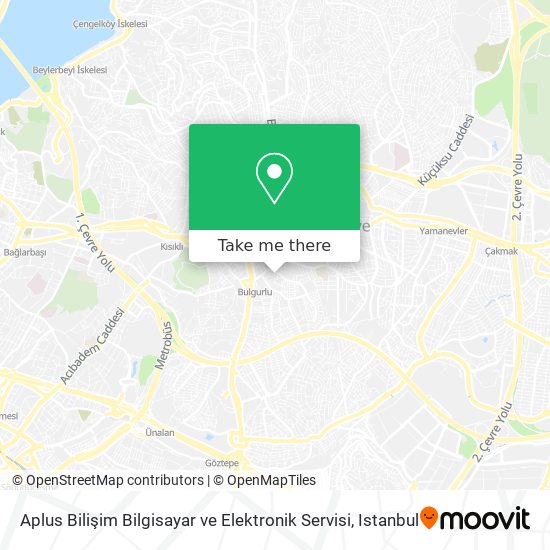 Aplus Bilişim Bilgisayar ve Elektronik Servisi map