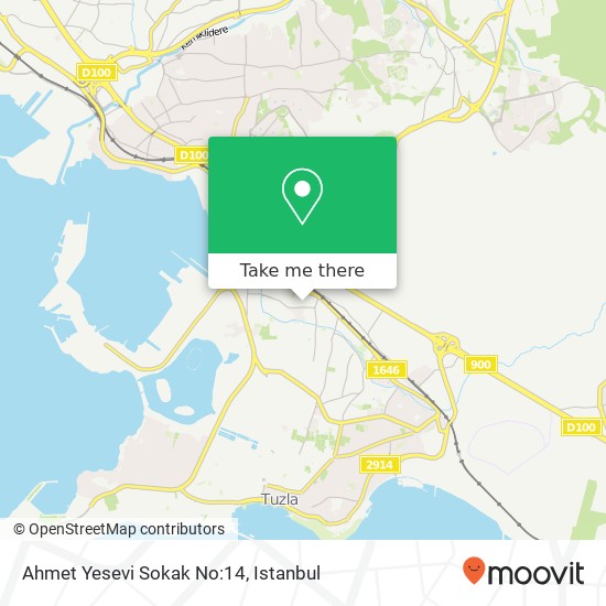 Ahmet Yesevi Sokak No:14 map