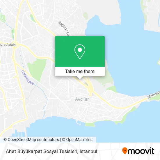 Ahat Büyükarpat Sosyal Tesisleri map