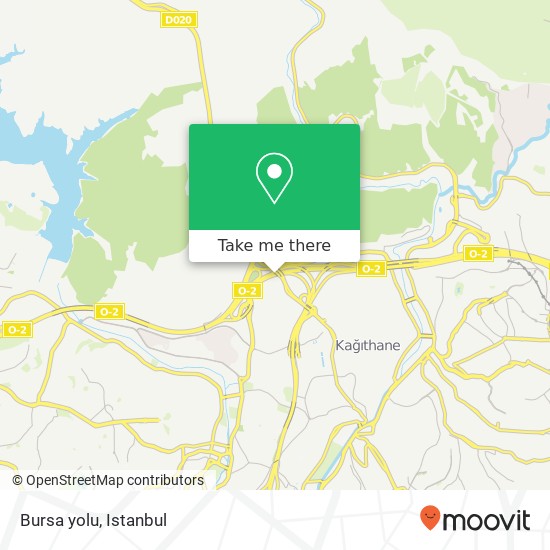 Bursa yolu map