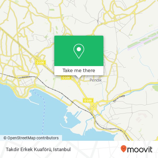 Takdir Erkek Kuaförü map