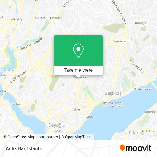 Antik Bar map
