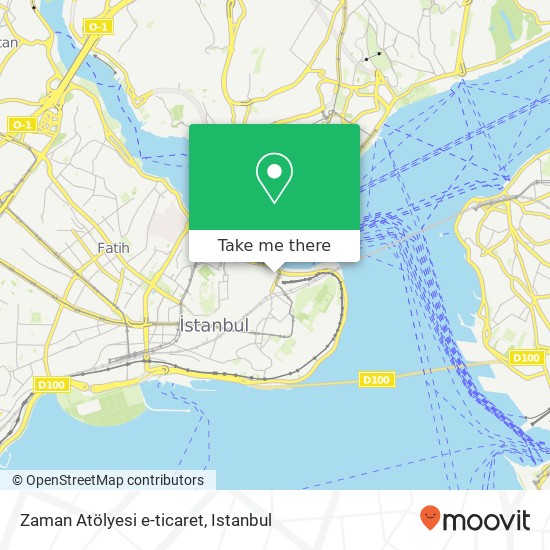 Zaman Atölyesi e-ticaret map