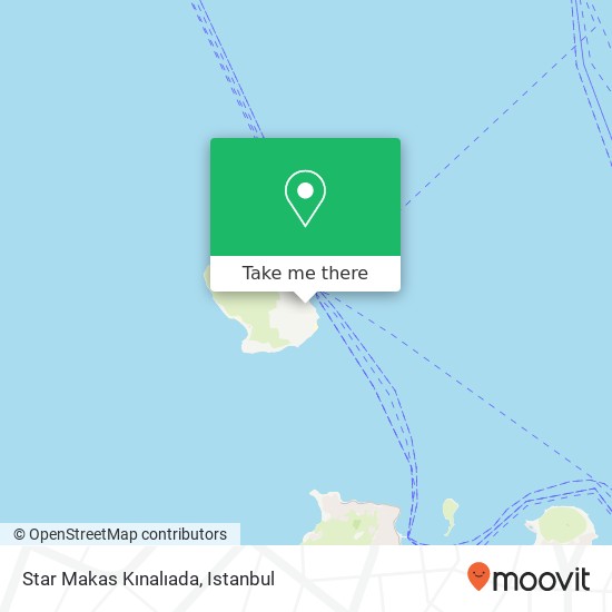 Star Makas Kınalıada map