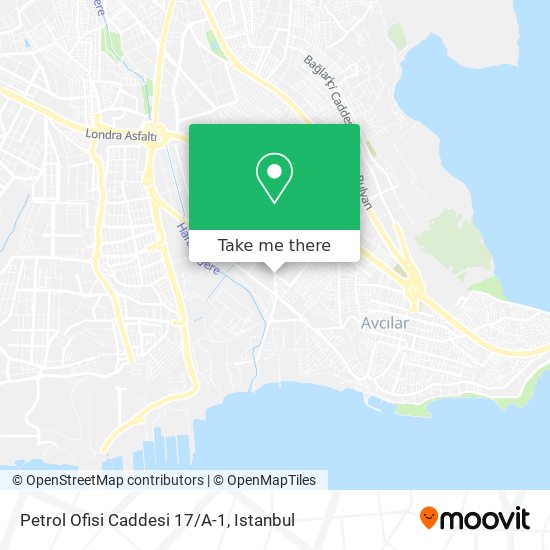 Petrol Ofisi Caddesi 17/A-1 map