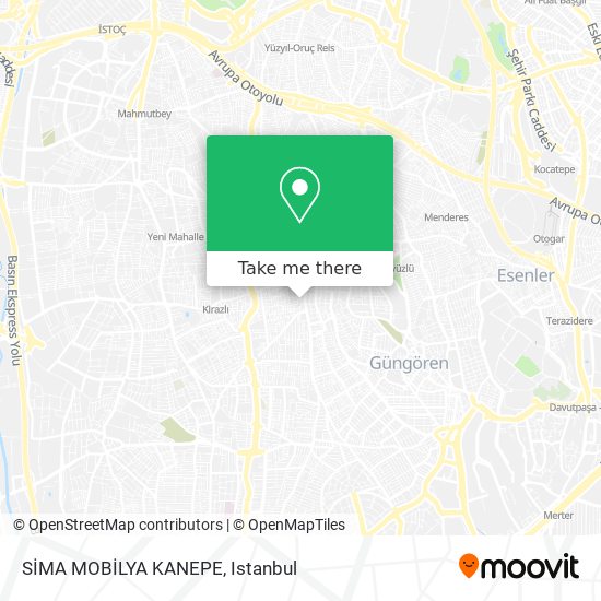 SİMA MOBİLYA KANEPE map