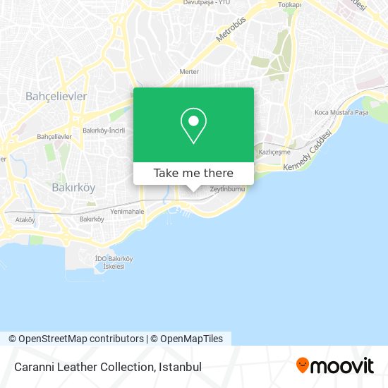 Caranni Leather Collection map