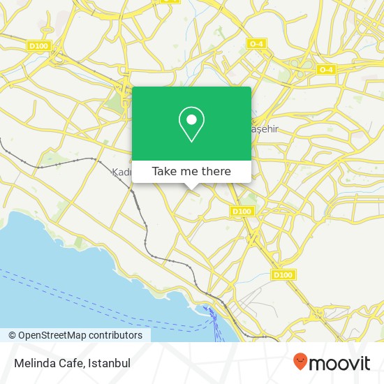 Melinda Cafe map
