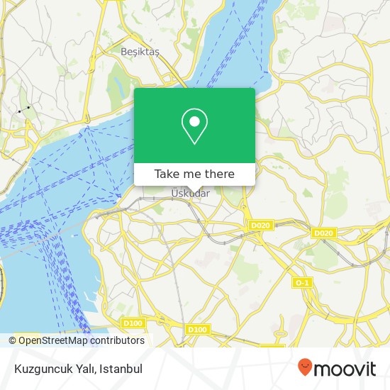 Kuzguncuk Yalı map