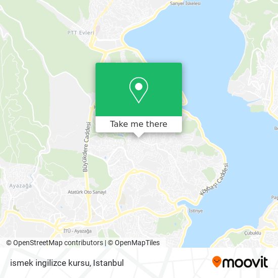 ismek ingilizce kursu map