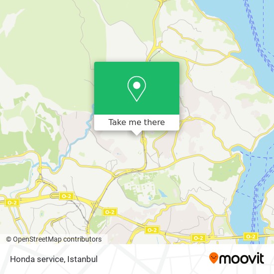 Honda service map