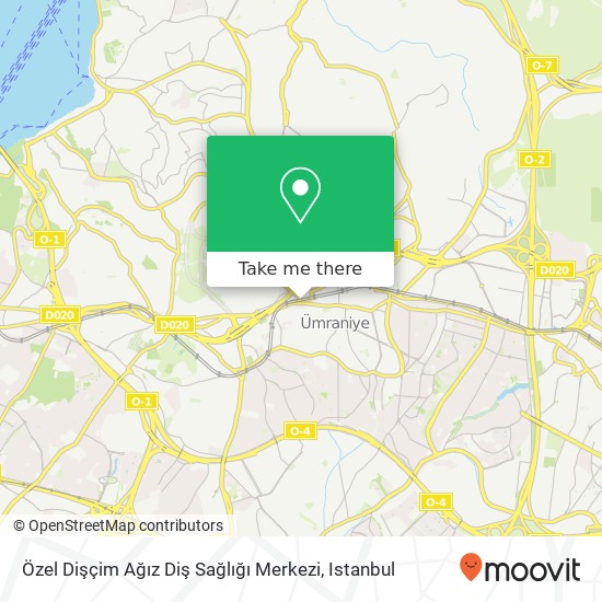 Özel Dişçim Ağız Diş Sağlığı Merkezi map