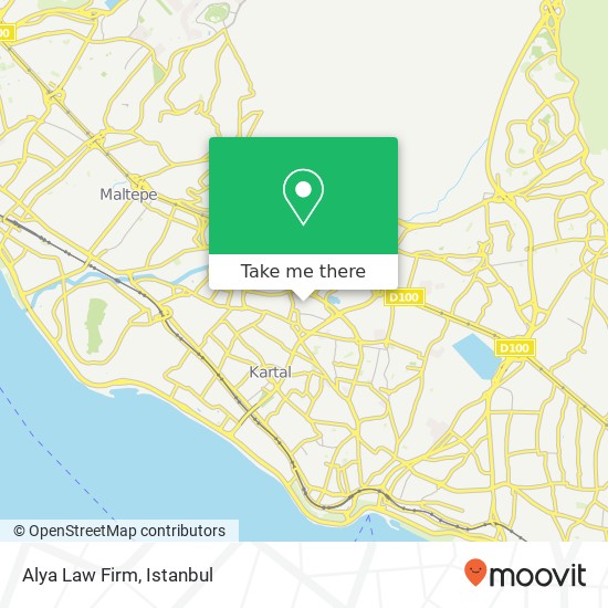 Alya Law Firm map