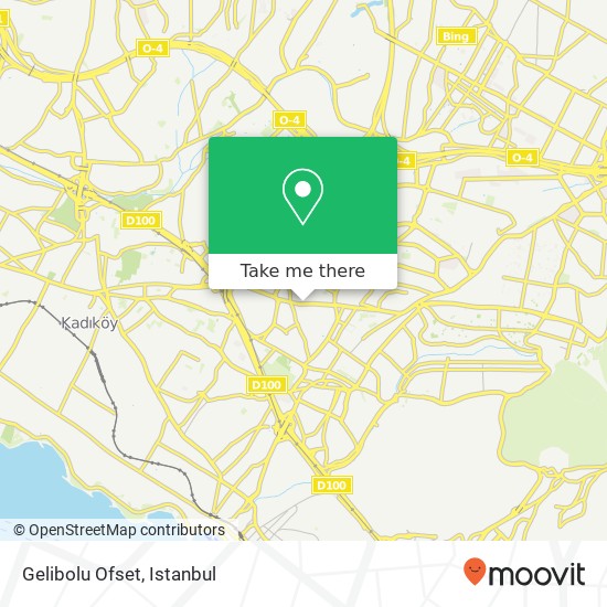 Gelibolu Ofset map