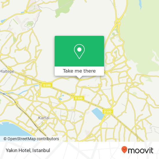 Yakın Hotel map