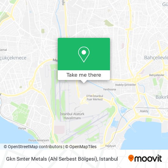 Gkn Sınter Metals (Ahl Serbest Bölgesi) map