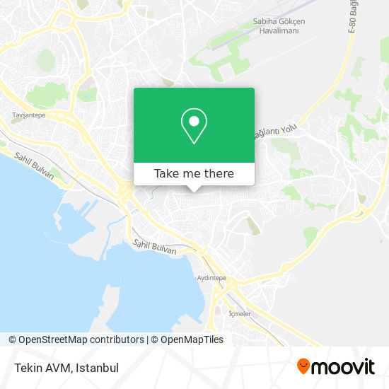 Tekin AVM map