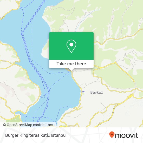 Burger King teras kati. map