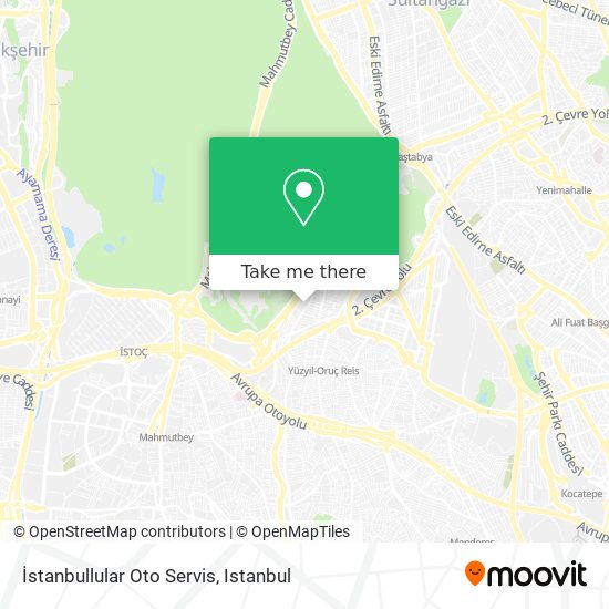 İstanbullular Oto Servis map