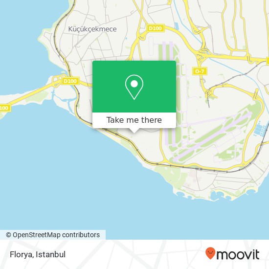 Florya map