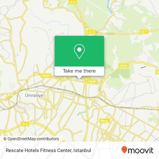 Rescate Hotels Fitness Center map
