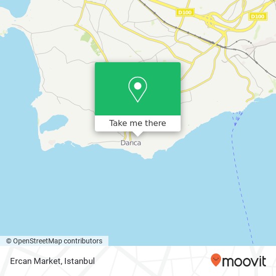 Ercan Market map
