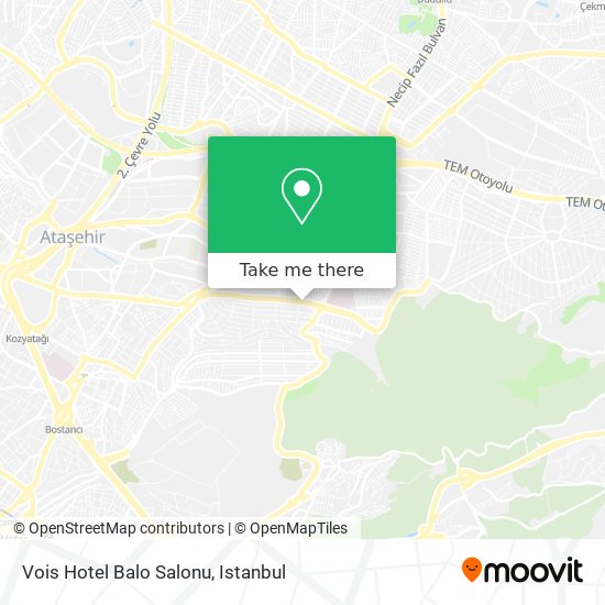 Vois Hotel Balo Salonu map