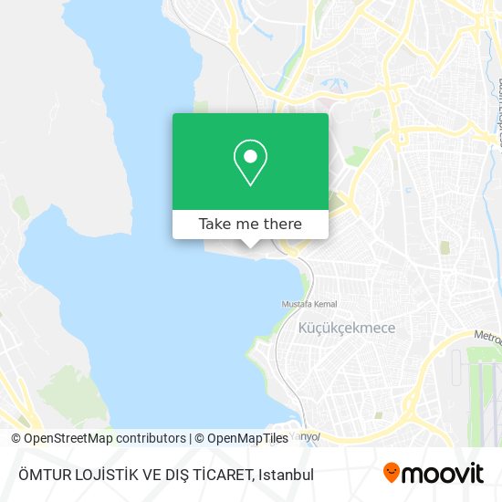 ÖMTUR LOJİSTİK VE DIŞ TİCARET map