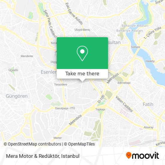 Mera Motor & Redüktör map
