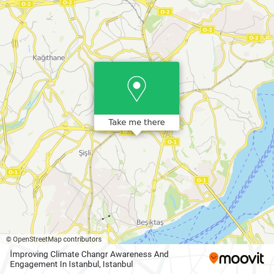 İmproving Climate Changr Awareness And Engagement In Istanbul map