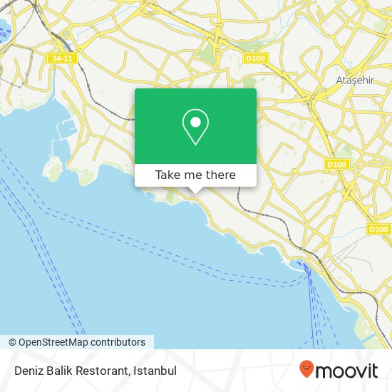Deniz Balik Restorant map