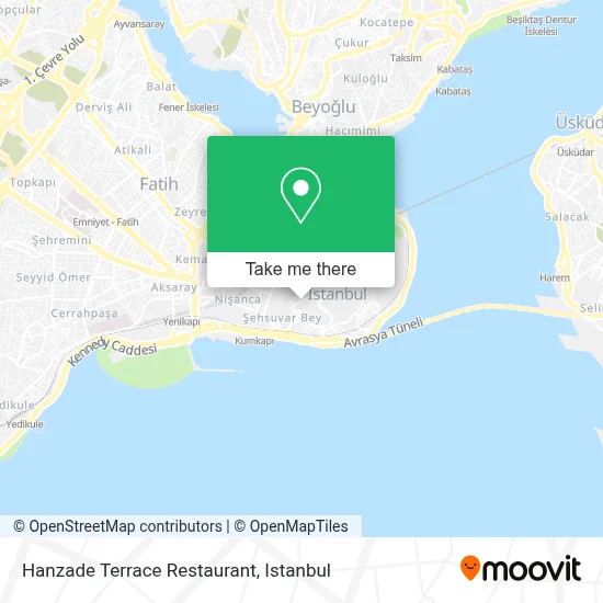 Hanzade Terrace Restaurant map