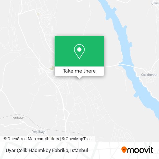 Uyar Çelik Hadımköy Fabrika map