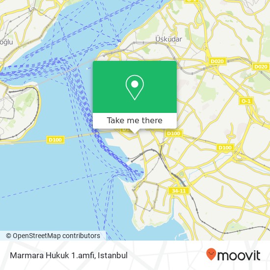 Marmara Hukuk 1.amfi map