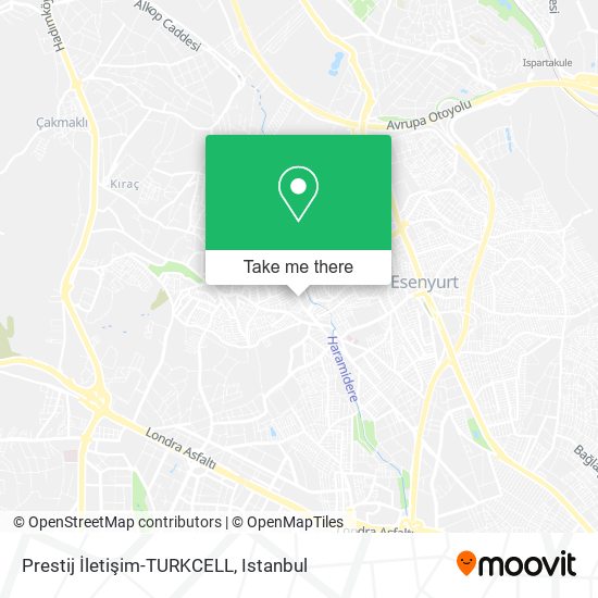 Prestij İletişim-TURKCELL map
